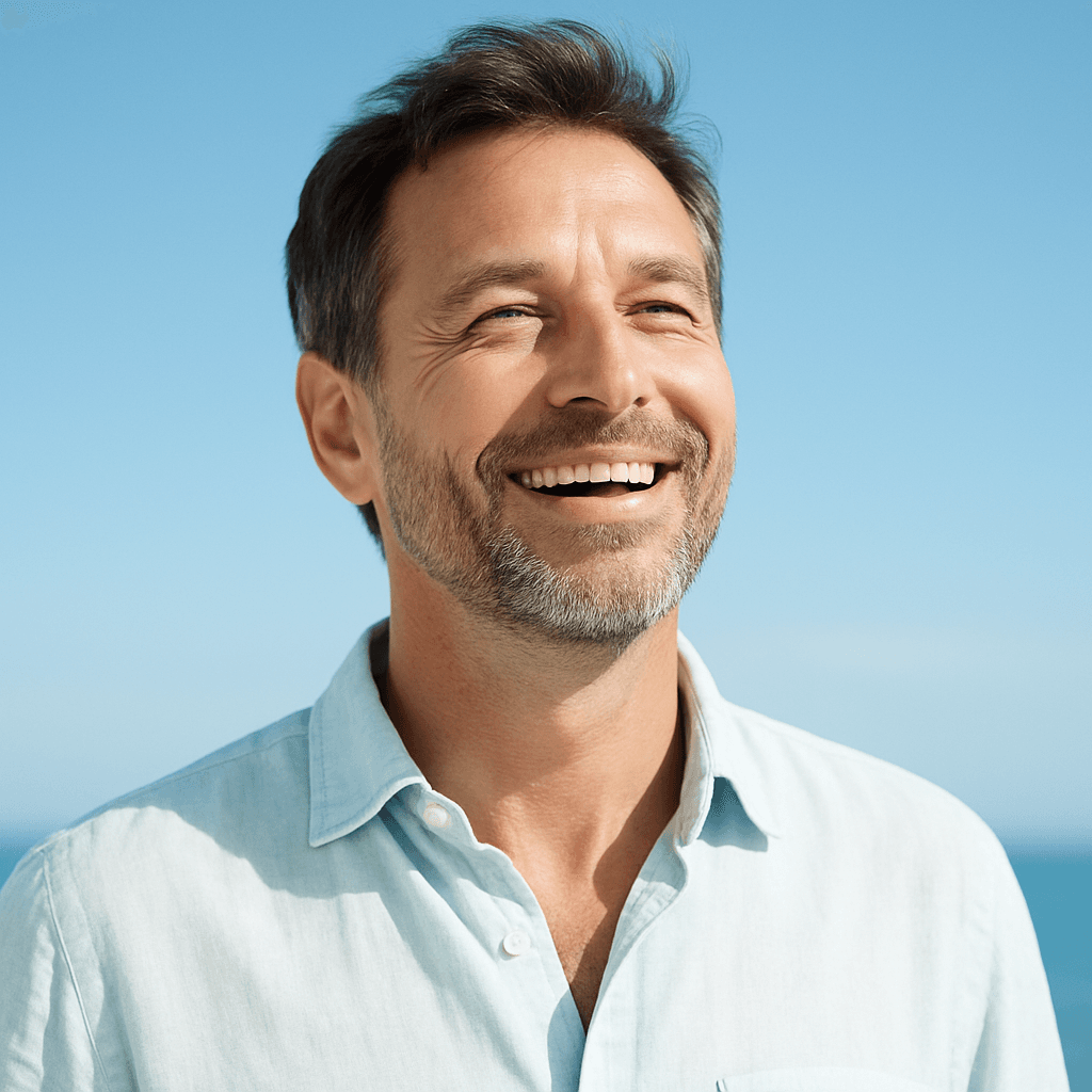 Hombre sonriendo - Para quién es este curso